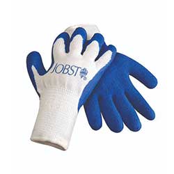 donning gloves